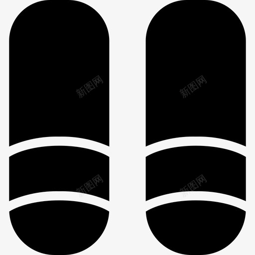 鞋子卧室9填充图标svg_新图网 https://ixintu.com 卧室9 填充 鞋子