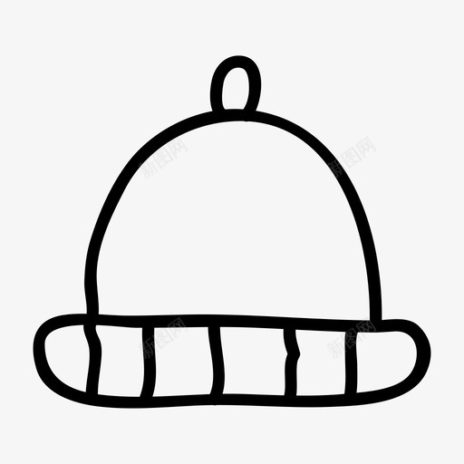 帽子头头套图标svg_新图网 https://ixintu.com 冒险 头 头套 帽子