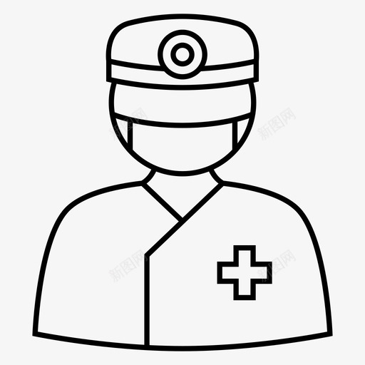 医生治愈工作图标svg_新图网 https://ixintu.com 医生 工作 治愈 治疗