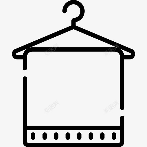 毛巾桑拿18号直纹图标svg_新图网 https://ixintu.com 18号 桑拿 毛巾 直纹