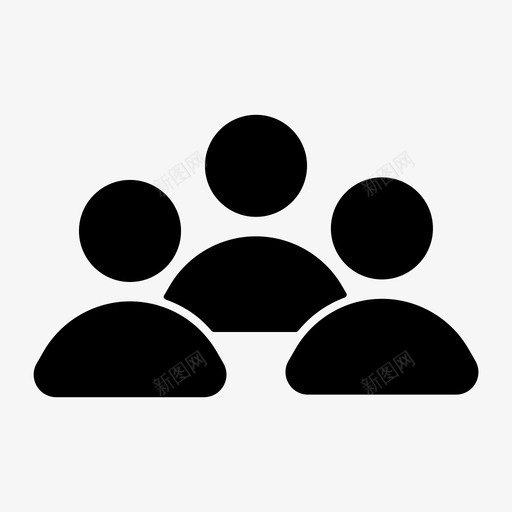 社区合伙人加入图标svg_新图网 https://ixintu.com 加入 合伙人 团体雕文 团队 小队 社区 联合