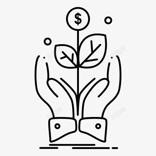 商业公司成长图标svg_新图网 https://ixintu.com 2月 v4 公司 商业 崛起 工厂 成长 收集 界面 网络