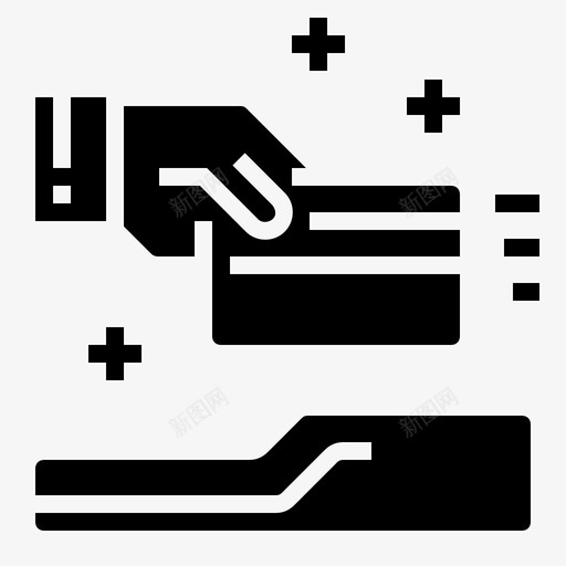 采购出纳信用卡图标svg_新图网 https://ixintu.com 付款 信用卡 出纳 商务 购物 采购