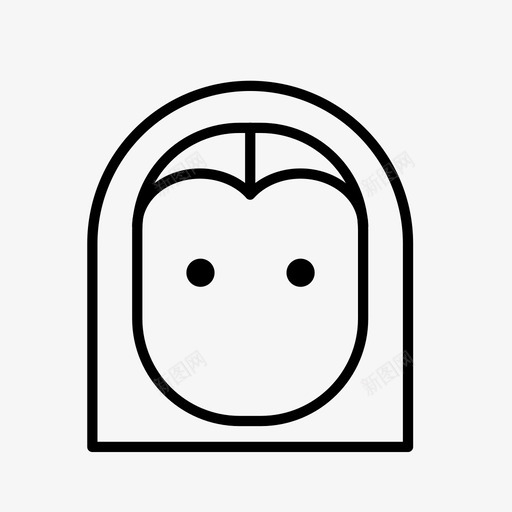 发型女性发型寡妇峰图标svg_新图网 https://ixintu.com face02 发型 女性 寡妇