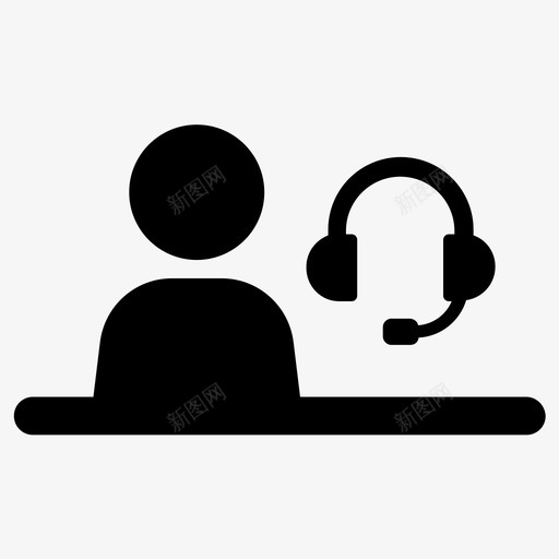 客户支持客户服务帮助台图标svg_新图网 https://ixintu.com 客户支持 客户服务 帮助台 帮助热线 技术支持