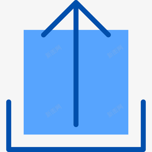 上传essential16蓝色图标svg_新图网 https://ixintu.com essential 上传 蓝色