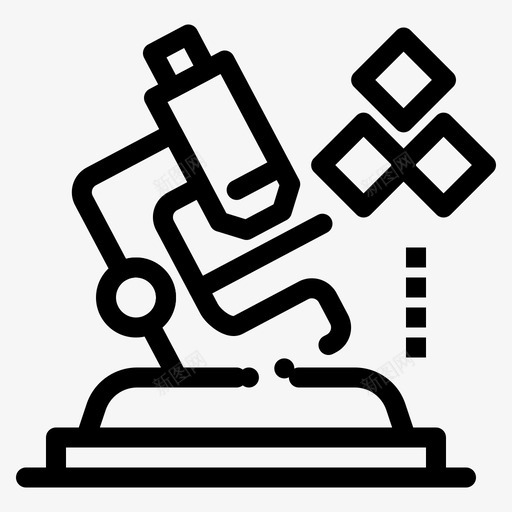 显微镜实验室医学图标svg_新图网 https://ixintu.com 2月 v5 医学 实验室 收集 显微镜 界面 科学 网络