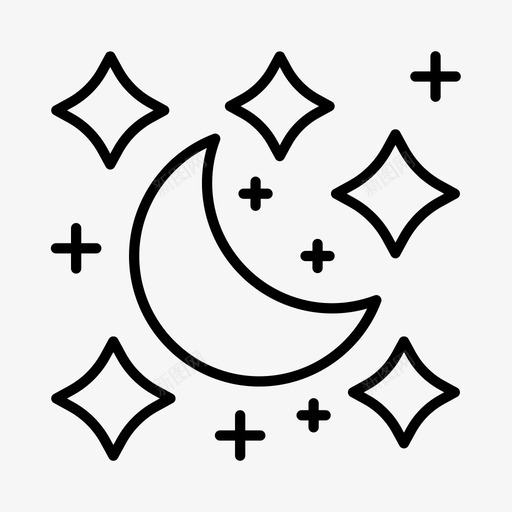 夜晚天文地理图标svg_新图网 https://ixintu.com 地理 地质学 夜晚 天文 美国宇航局