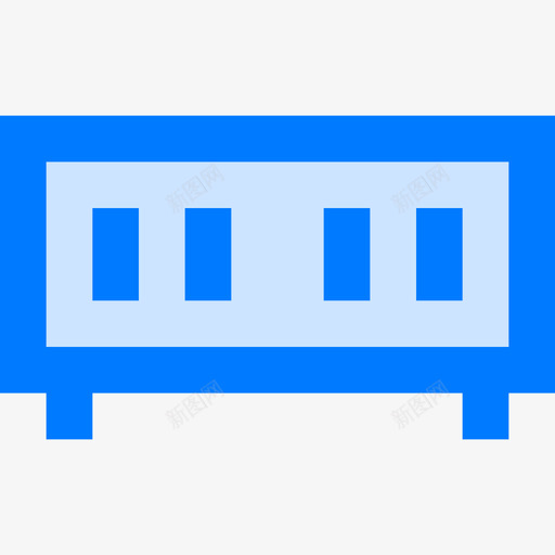 数字钟卧室3蓝色图标svg_新图网 https://ixintu.com 卧室 数字 蓝色