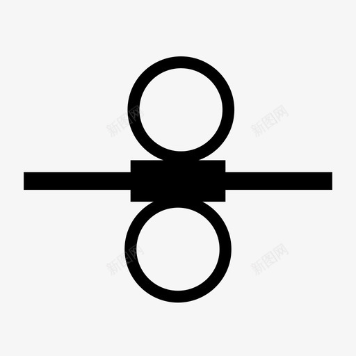 光缆盘留svg_新图网 https://ixintu.com 光缆盘留 图标-10 线性 扁平 简约