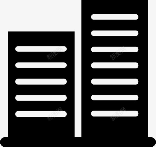 建筑物公司大楼酒店大楼图标svg_新图网 https://ixintu.com 公司大楼 办公室 办公楼 建筑物 酒店大楼