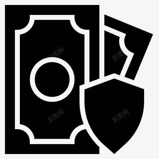 保险收入保险收入保障图标svg_新图网 https://ixintu.com 保险 收入保险 收入保障 金钱