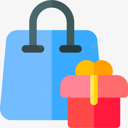 购物袋营销seo11扁平图标svg_新图网 https://ixintu.com seo 扁平 营销 购物袋