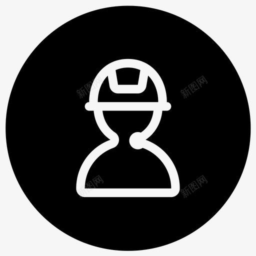 施工人员svg_新图网 https://ixintu.com 施工人员