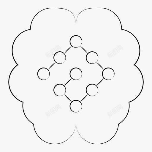 机器学习人工智能大脑图标svg_新图网 https://ixintu.com 人工智能 大脑 手绘机器学习 机器学习 神经网络