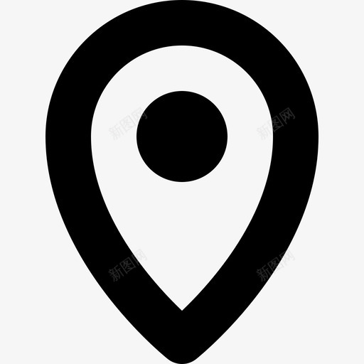 gps位置地图图标svg_新图网 https://ixintu.com gps pin 位置 地图 基本组件 导航