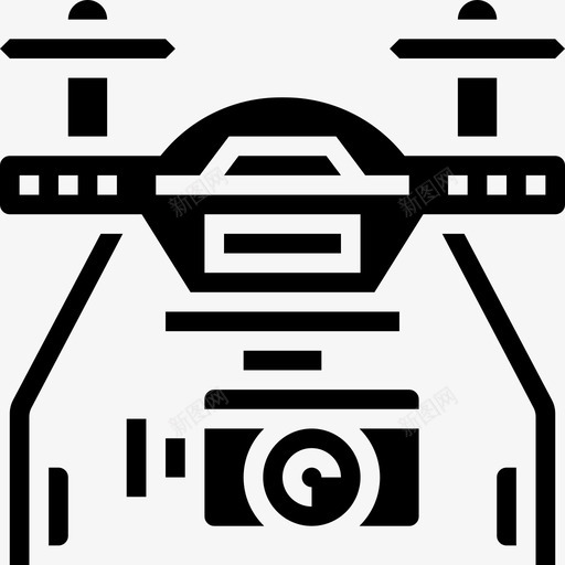 无人机无人机6雕文图标svg_新图网 https://ixintu.com 无人机 无人机6 雕文