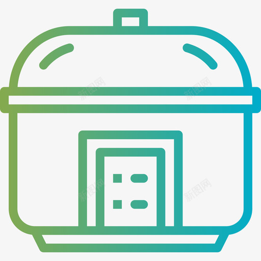 电饭煲电器3坡度图标svg_新图网 https://ixintu.com 坡度 电器3 电饭煲