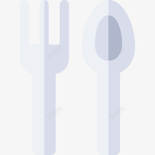 餐具野营68扁平图标svg_新图网 https://ixintu.com 扁平 野营68 餐具