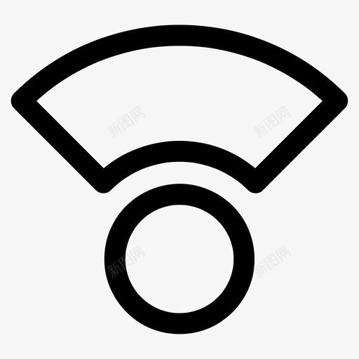 校准查找信号图标svg_新图网 https://ixintu.com 信号 所有尺寸的基本图标 无线 查找 校准 跟踪