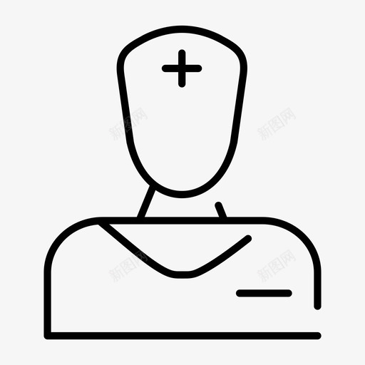 医生医疗助理听诊器图标svg_新图网 https://ixintu.com 其他 助理 医生 医疗 听诊器 外科