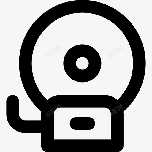 报警器智能家居12线性图标svg_新图网 https://ixintu.com 报警器 智能家居 线性
