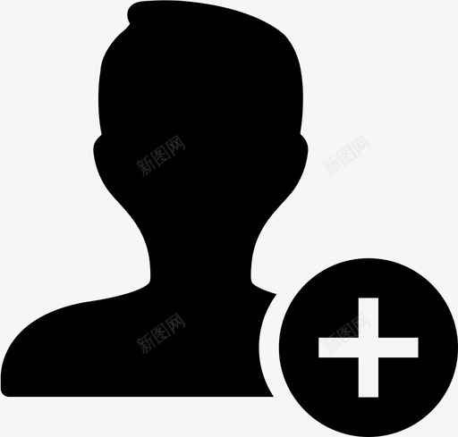 添加人员svg_新图网 https://ixintu.com 添加人员