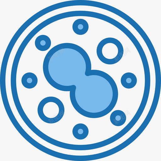 培养皿医疗保健10蓝色图标svg_新图网 https://ixintu.com 医疗保健 培养皿 蓝色