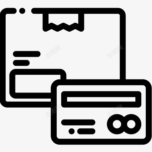 付款方式物流43线性图标svg_新图网 https://ixintu.com 付款 付款方 方式 物流 线性