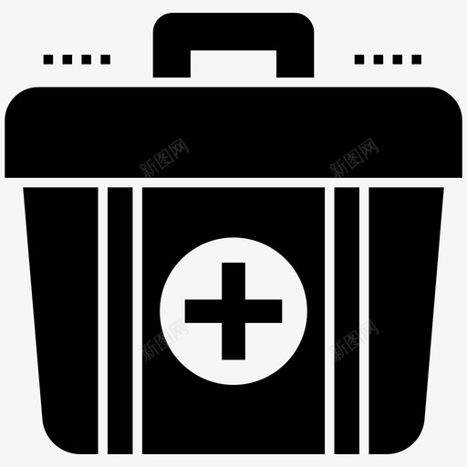 医疗箱医生包急救箱图标svg_新图网 https://ixintu.com 医生包 医疗箱 急救箱 急救箱图标包 治疗箱