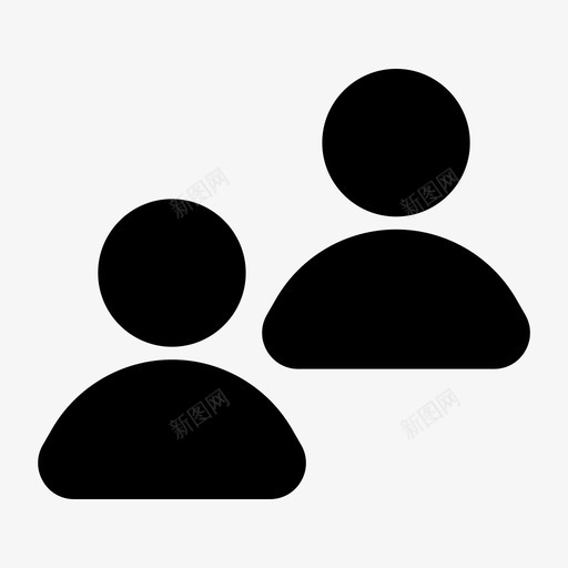 朋友小组伙伴图标svg_新图网 https://ixintu.com 一起 伙伴 团队 小组 朋友 朋友图标