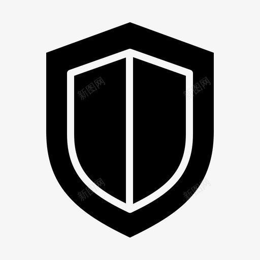 盾牌游戏战争图标svg_新图网 https://ixintu.com 战争 武器 游戏 盾牌
