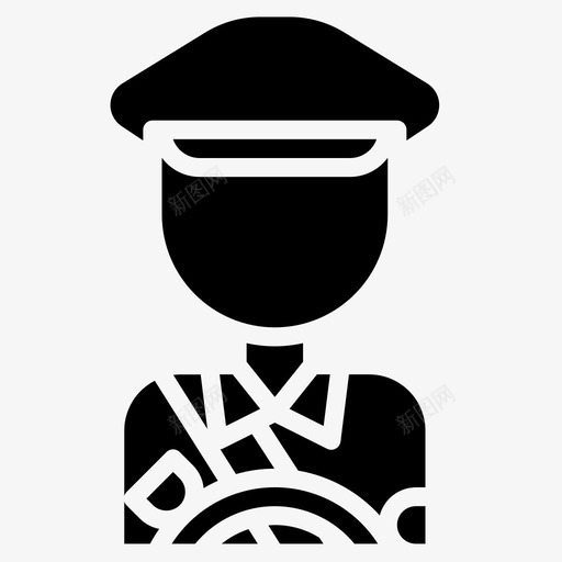 出租车司机职业14扎实图标svg_新图网 https://ixintu.com 出租车司机 扎实 职业14