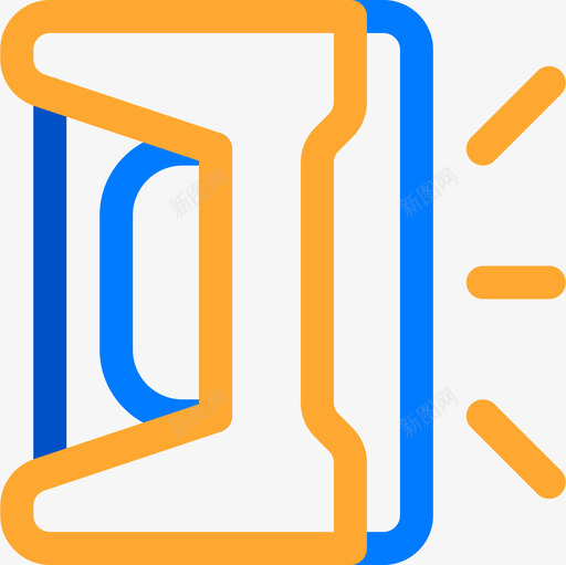 3d打印机打印基本线性颜色图标svg_新图网 https://ixintu.com 3d打印机 打印基本 线性颜色