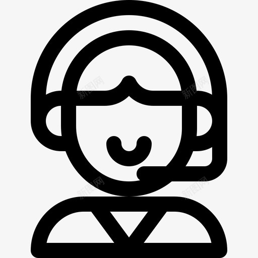 支持领导力22直线型图标svg_新图网 https://ixintu.com 支持 直线 线型 领导力