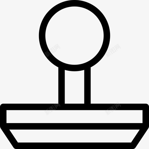 操纵杆游戏28直线图标svg_新图网 https://ixintu.com 操纵杆 游戏 直线