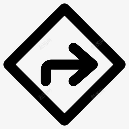 方向箭头板图标svg_新图网 https://ixintu.com 基本图标所有尺寸 方向 板 标志 箭头 路径