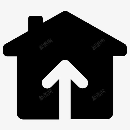 室内家房子图标svg_新图网 https://ixintu.com 室内 家 房子 生活 里面