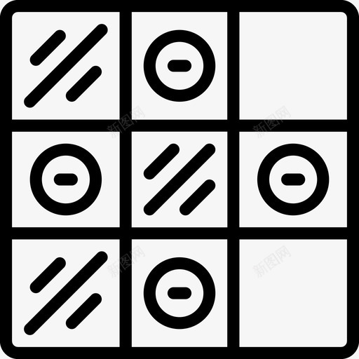 跳棋游戏16直线图标svg_新图网 https://ixintu.com 游戏16 直线 跳棋