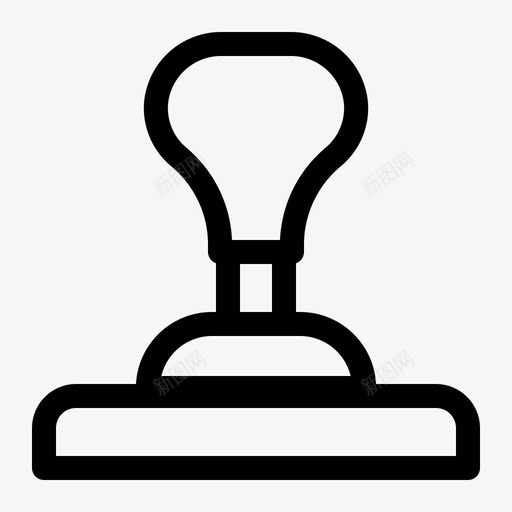 橡皮图章设备办公室图标svg_新图网 https://ixintu.com 办公室 橡皮图章 设备