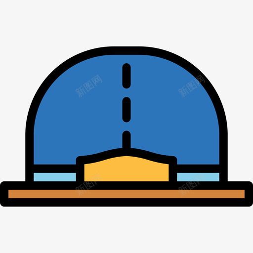 帽子购物123线性颜色图标svg_新图网 https://ixintu.com 帽子 线性颜色 购物123