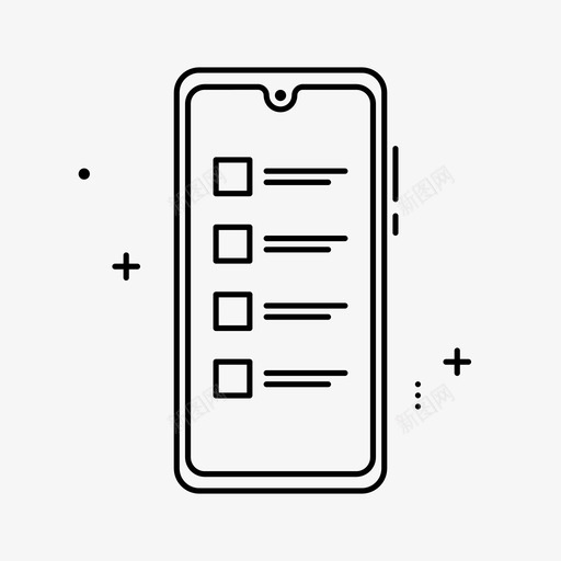 智能手机设备华为图标svg_新图网 https://ixintu.com 华为 手机 智能 用户界面 移动 设备