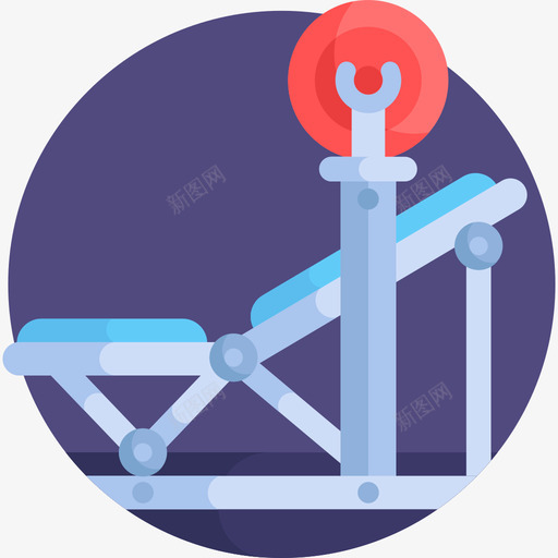 器械健身器材18平板图标svg_新图网 https://ixintu.com 健身器材 器械 平板