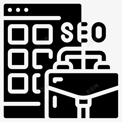 投资组合搜索引擎优化和网页优化15填充图标svg_新图网 https://ixintu.com 填充 投资组合 搜索引擎优化和网页优化15