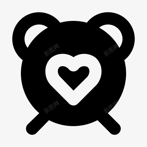 手表时钟爱情图标svg_新图网 https://ixintu.com 情人节 手表 时钟 浪漫 爱情 爱情和浪漫实线