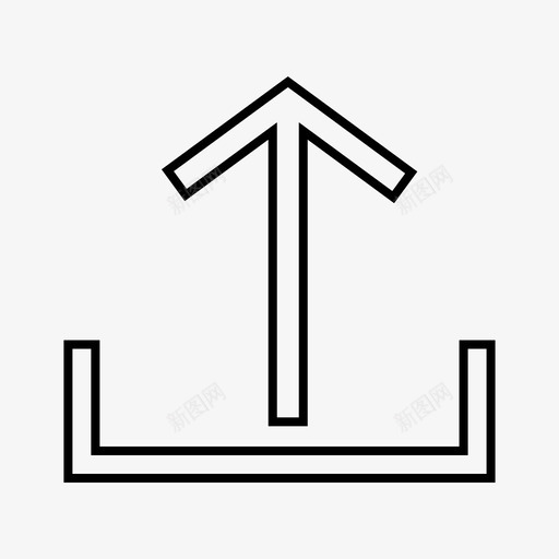 上传箭头20个箭头图标svg_新图网 https://ixintu.com 20个箭头 上传 箭头