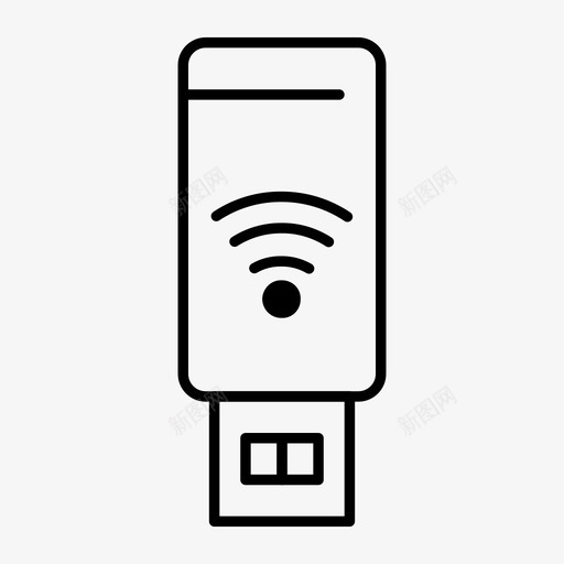 usb服务信号图标svg_新图网 https://ixintu.com usb web界面febcollectionv4 wifi 信号 服务
