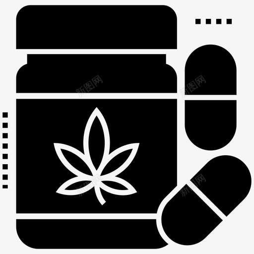 草药传统医学民间医学图标svg_新图网 https://ixintu.com 传统医学 医用大麻字形图标 器官 民间医学 细胞 草药 萨满教 马里亚纳