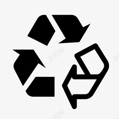 再利用垃圾回收图标图标