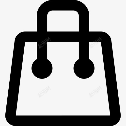 购物袋袋和包装2线性图标svg_新图网 https://ixintu.com 线性 袋和包装2 购物袋